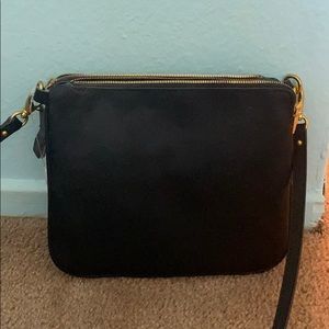 Jcrew black crossbody